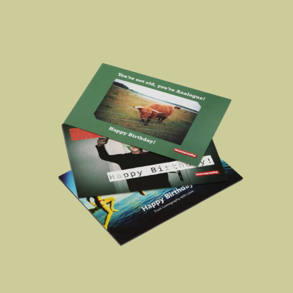 Lomography Love Cards - Pack di 3 biglietti d'auguri lomografici
