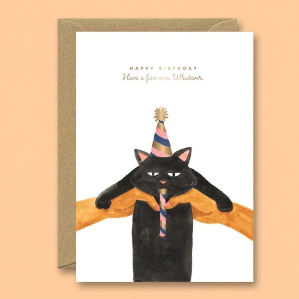 biglietto compleanno con gatto ATWS